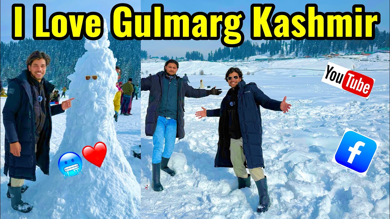 Gulmarg Kashmir Snow Masti 🥶 || Gulmarg View in Winter ❄️ || Kashmir Jannat Hai Guys