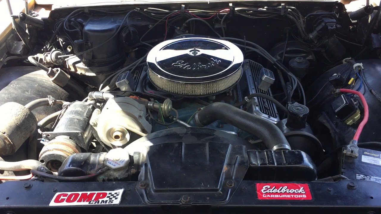 Pontiac 389 Start up and Running