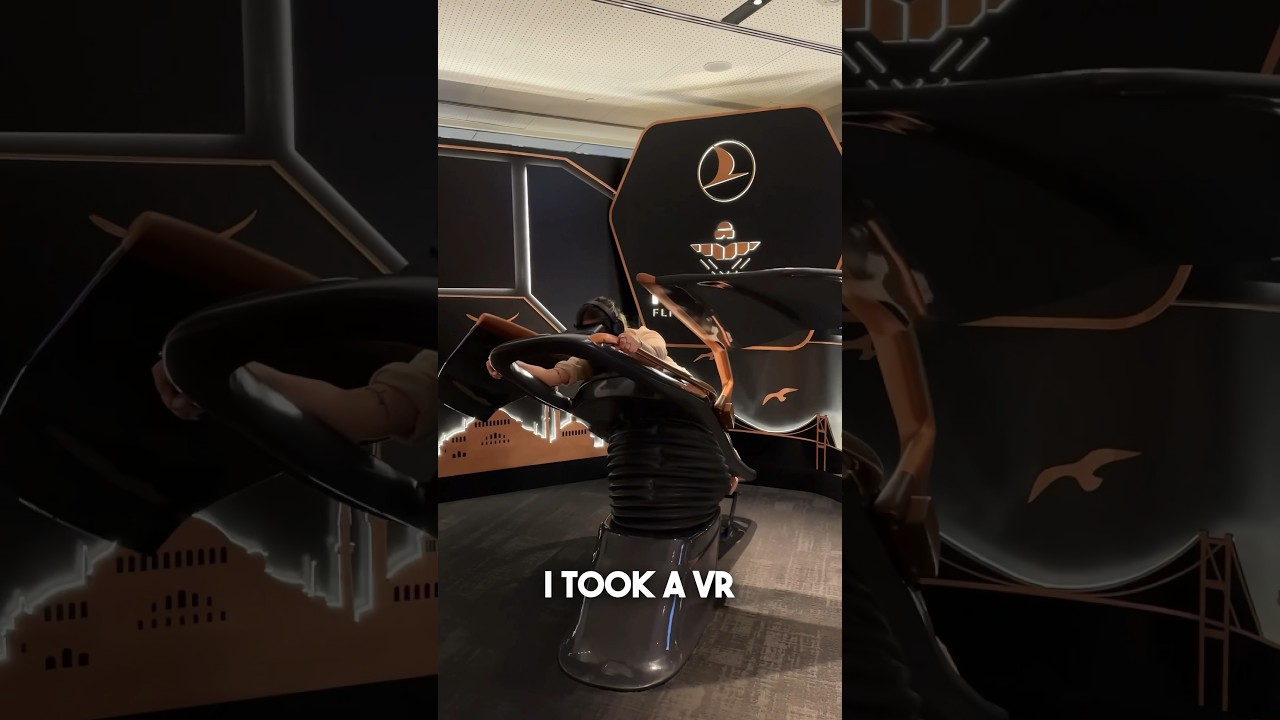 The MOST High Tech Airport Lounge in the World: Turkish Airlines Immersive Experience! 