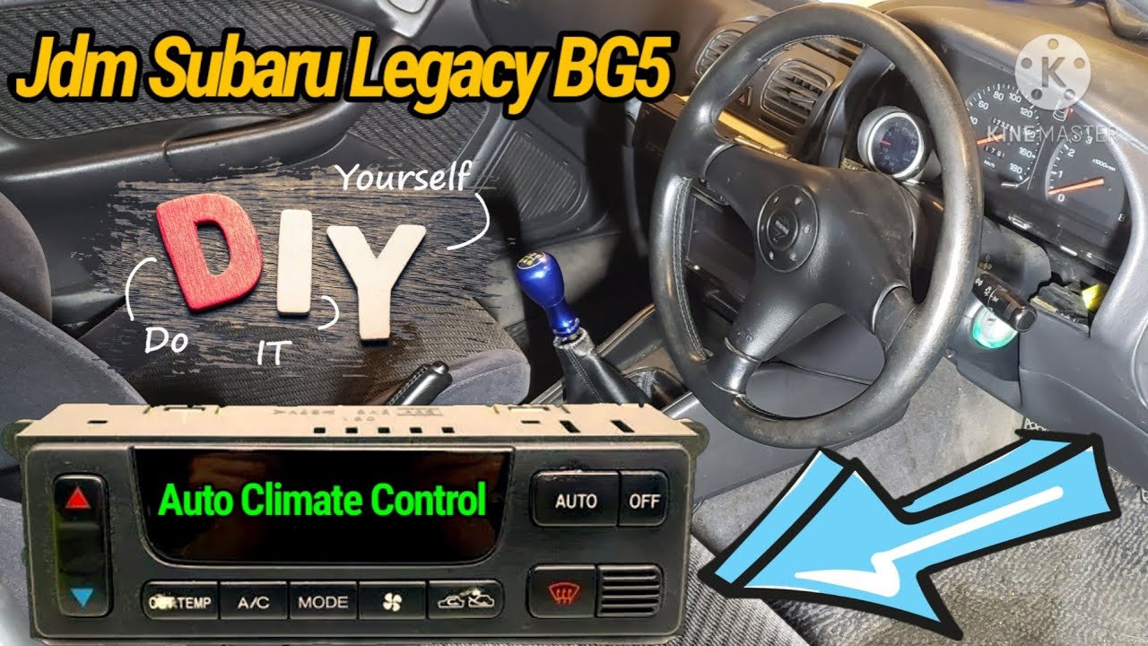 Часть 1: Не работает климат-контроль Subaru, диагностика