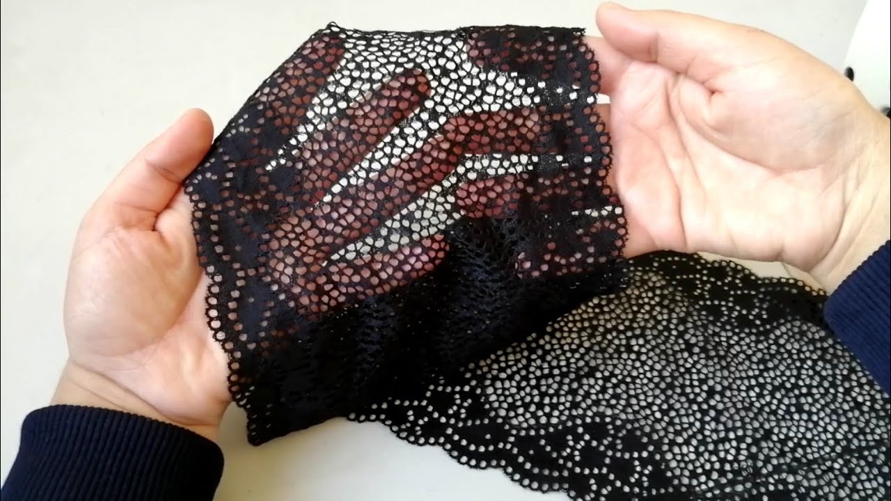 خياطة بندانة للشعر من شرائط الدونتيل / مشروع مربح جدا مطلوب وغير مكلف في دقائق diy craft amazing