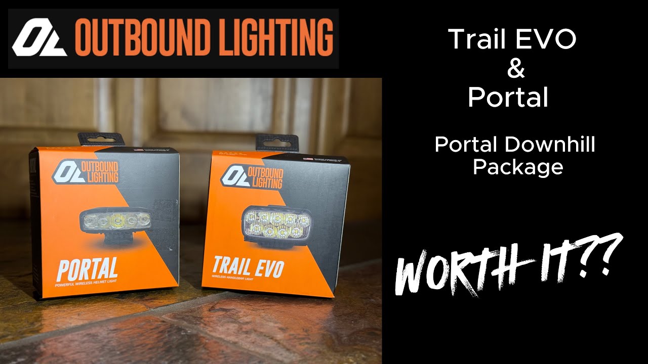 Outbound Lighting Portal Downhill Package -  Trail Evo and Portal Review ⁨@OutboundLighting⁩