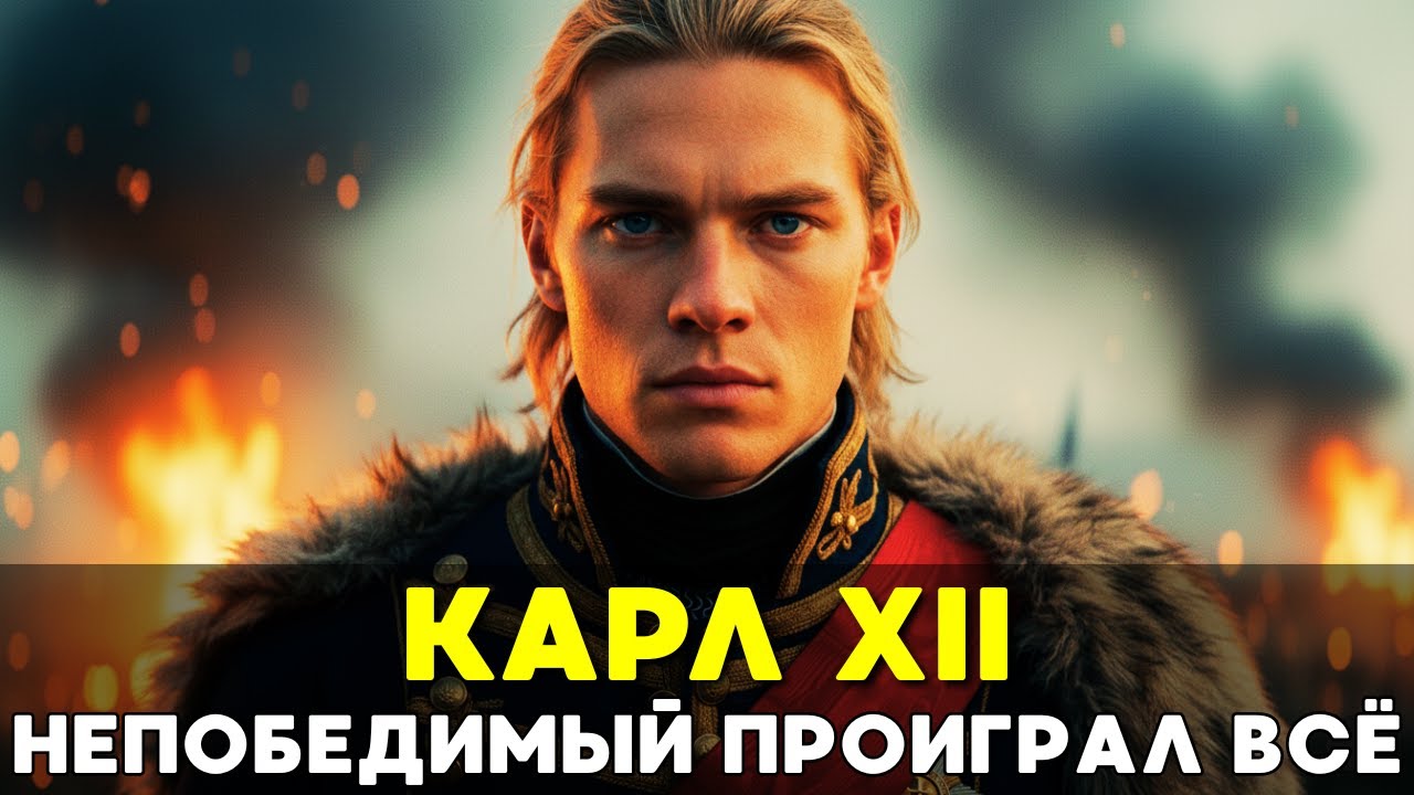КАРЛ XII: Как гений войны проиграл всё из-за одного врага📜История
