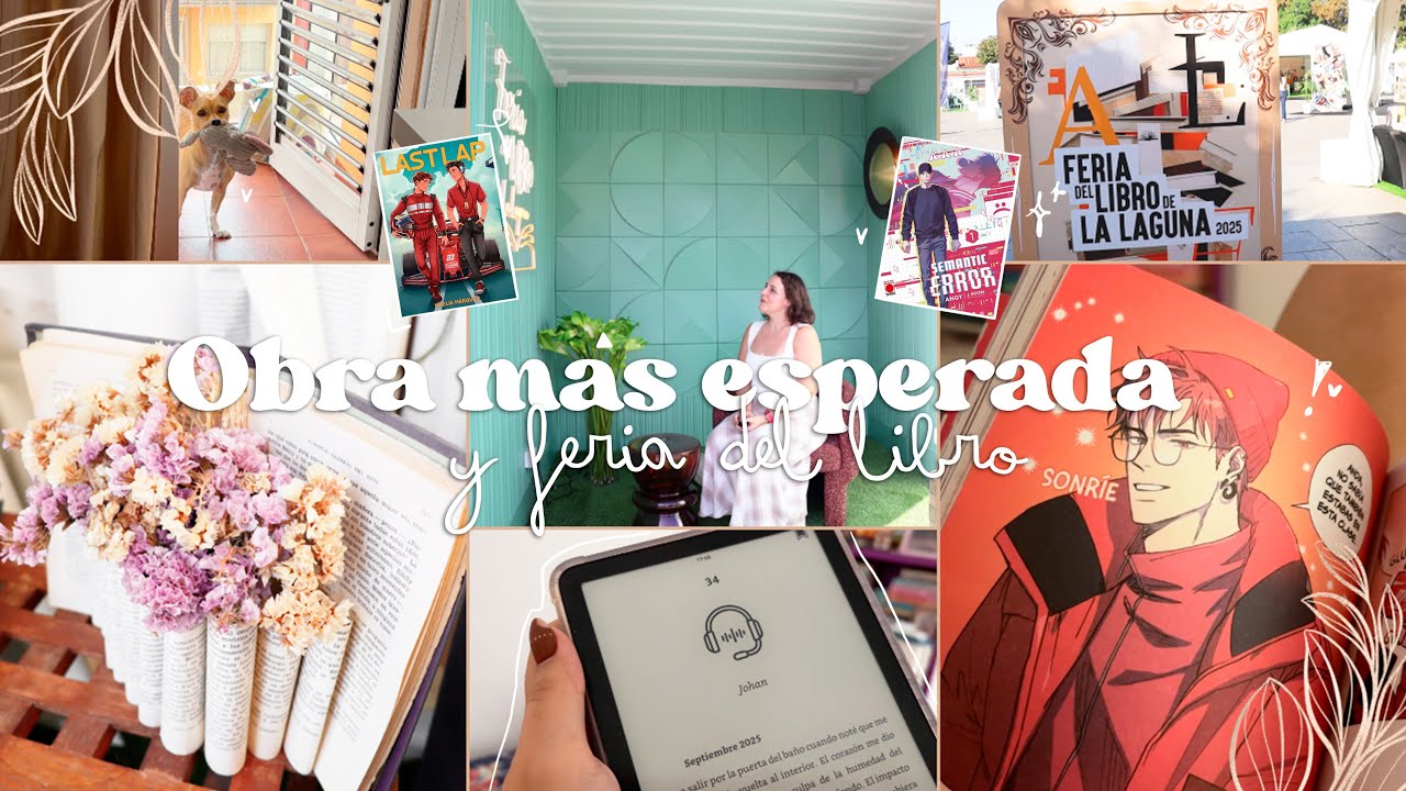 MI OBRA MÁS ESPERADA Y FERIA DEL LIBRO | READING VLOG || Ani Moon Reads
