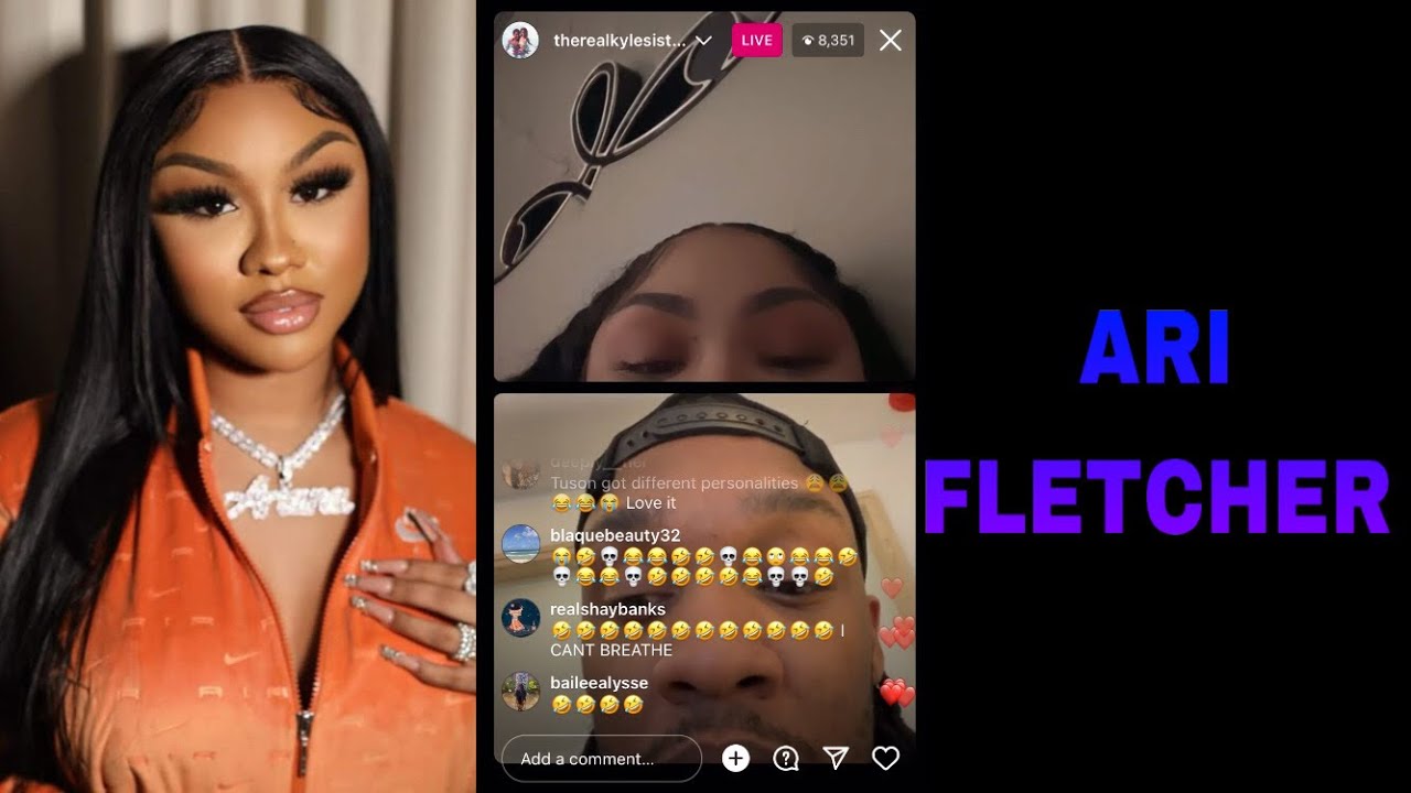 Ari Fletcher Funniest IG LIVE 😭 - March 19, 2023