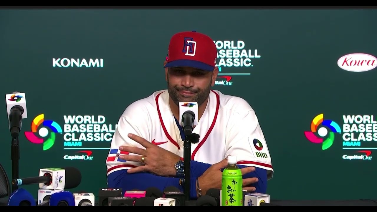 Alberto Pujols responde todo luego de la derrota de Dominicana ante USA. 