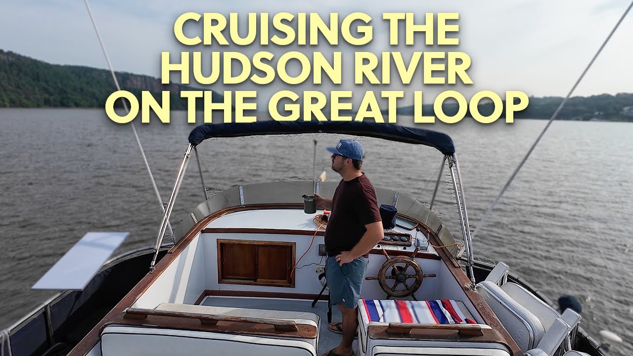 6 Days on the Hudson River | Manhattan ➡️ Waterford, NY on the Great Loop + Emergency Vet Visit