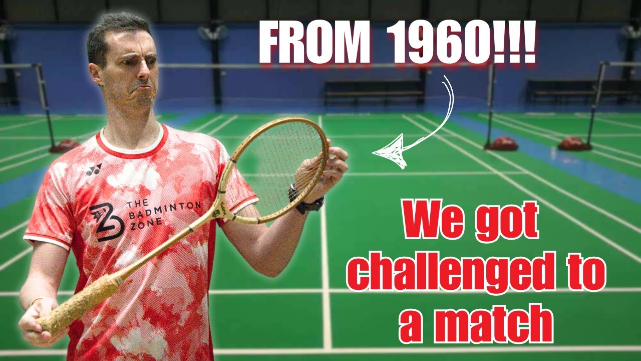 We used 60 year old Badminton rackets | Challenge us Ep. 2