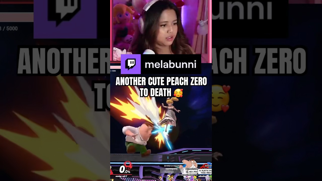 This Peach 0 to death combo was CRAZY😱 #smashbrosultimate #nintendo #gaming