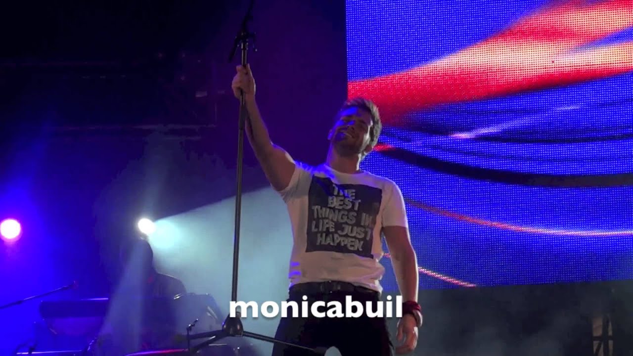 Pablo Alborán - Quien y Tanto, concierto Zaragoza (El Pilar), 13 octubre 2013