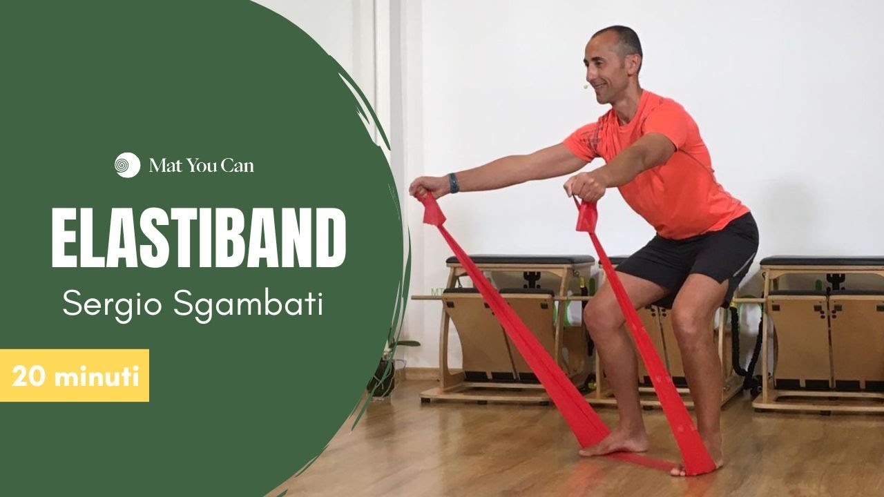 Pilates Workout con l'elastico per braccia e gambe | Sergio Sgambati | Mat You Can - 7