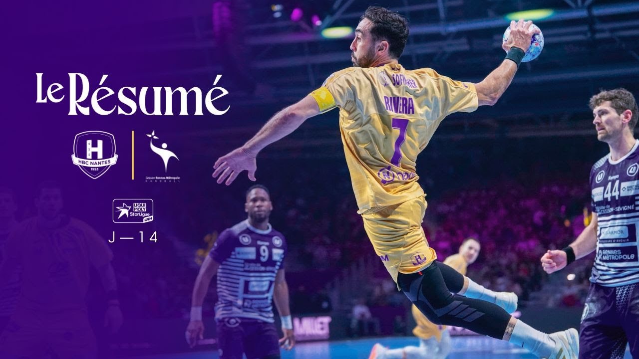 HBC Nantes - Ceson (43-30) : Résumé