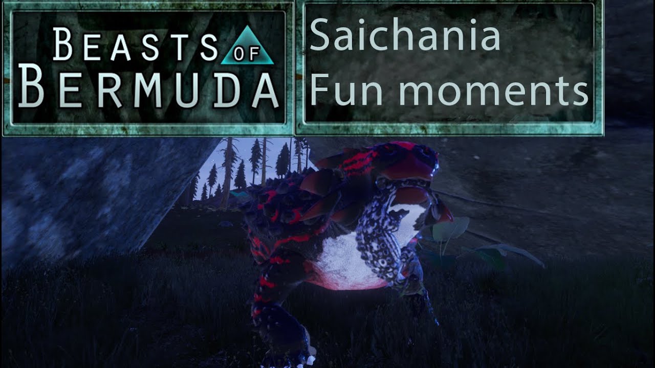 Saichania {Beasts of bermuda} |Fun moments|Смешные моменты|