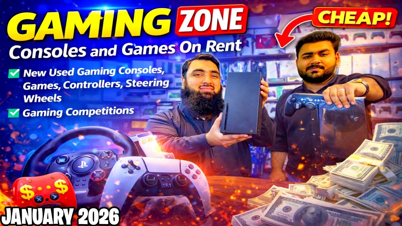 Gaming Zone Prices|New Used Consoles,Games,Controllers,Steering Wheels Latest Prices On January 2026