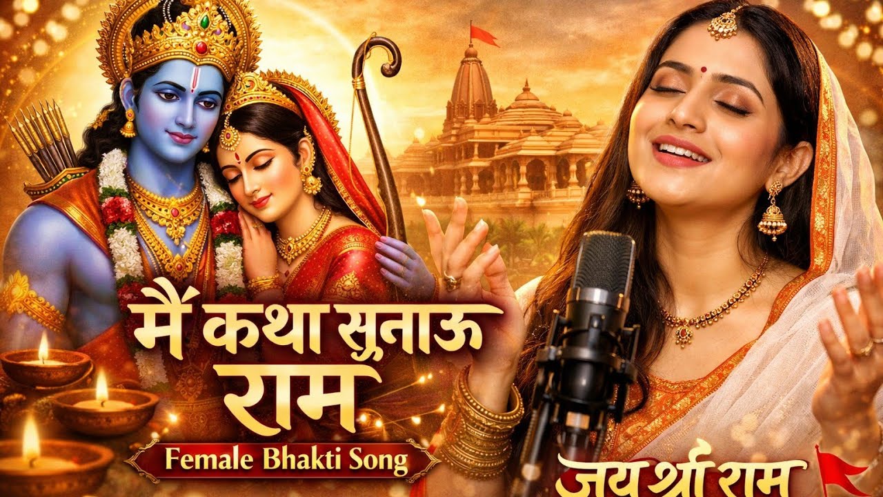 मैं कथा सुनाऊँ राम | Female Bhakti Song | Ram Bhajan 2025 | Siya Ram Bhajan | Jay Shri Ram