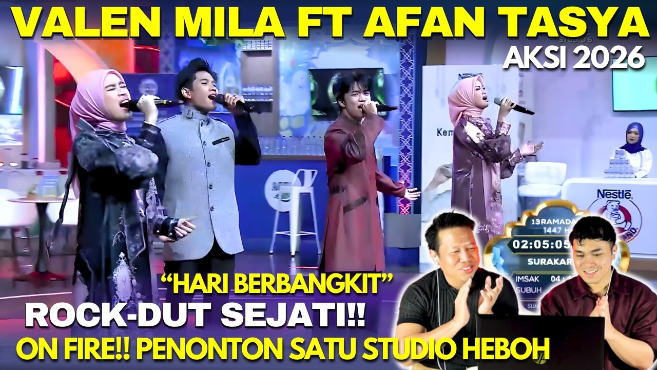 Rock Abis! Valen Mila dan Afan Tasya Bawakan 