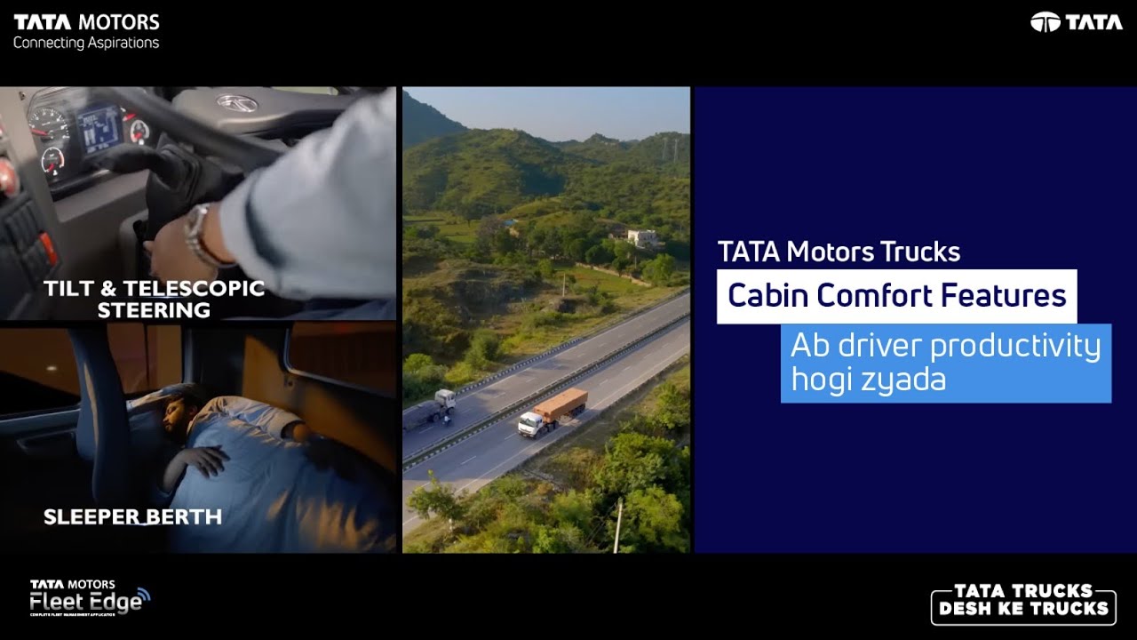 TATA MOTORS I TATA SIGNA : Ab Driver Productivity hogi Zyada