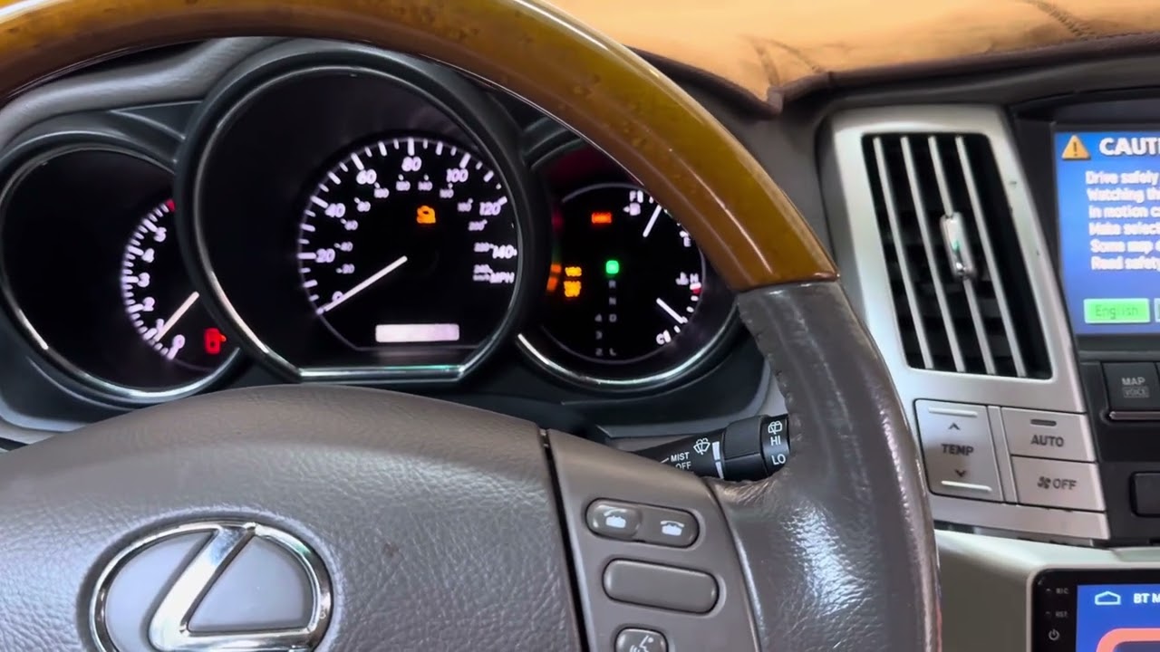 VSC Trac Off Lexus Rx330