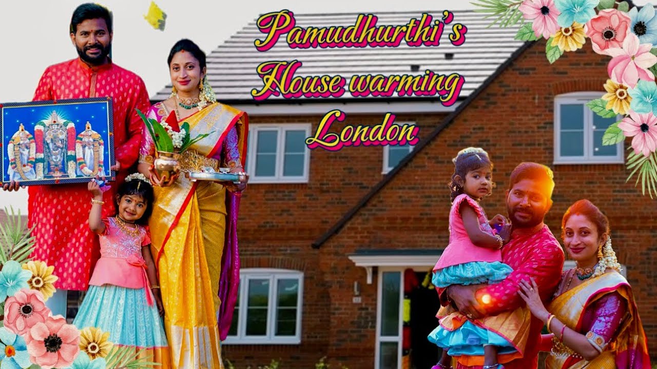 The Housewarming Ceremony of Pamudhurthi’s: A UK Debut Celebration Part-1 #youtubevideos #trending