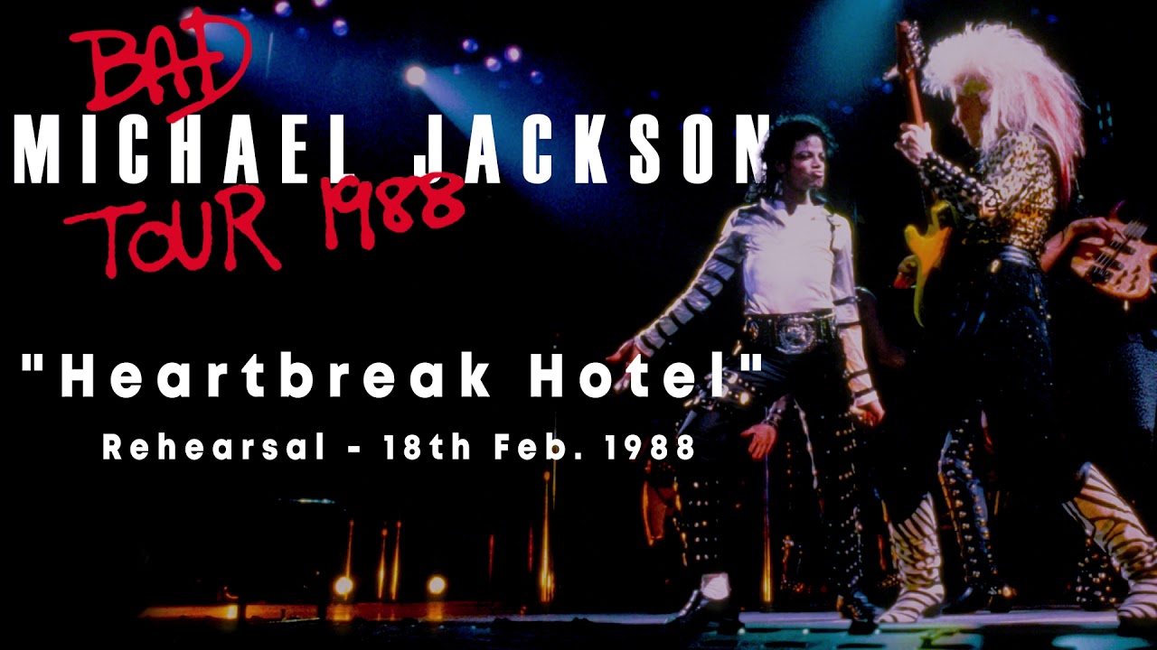 Michael Jackson | Bad Tour Rehearsal in Pensacola 18/02/1988 | Heartbreak Hotel (Audio) [Unreleased]