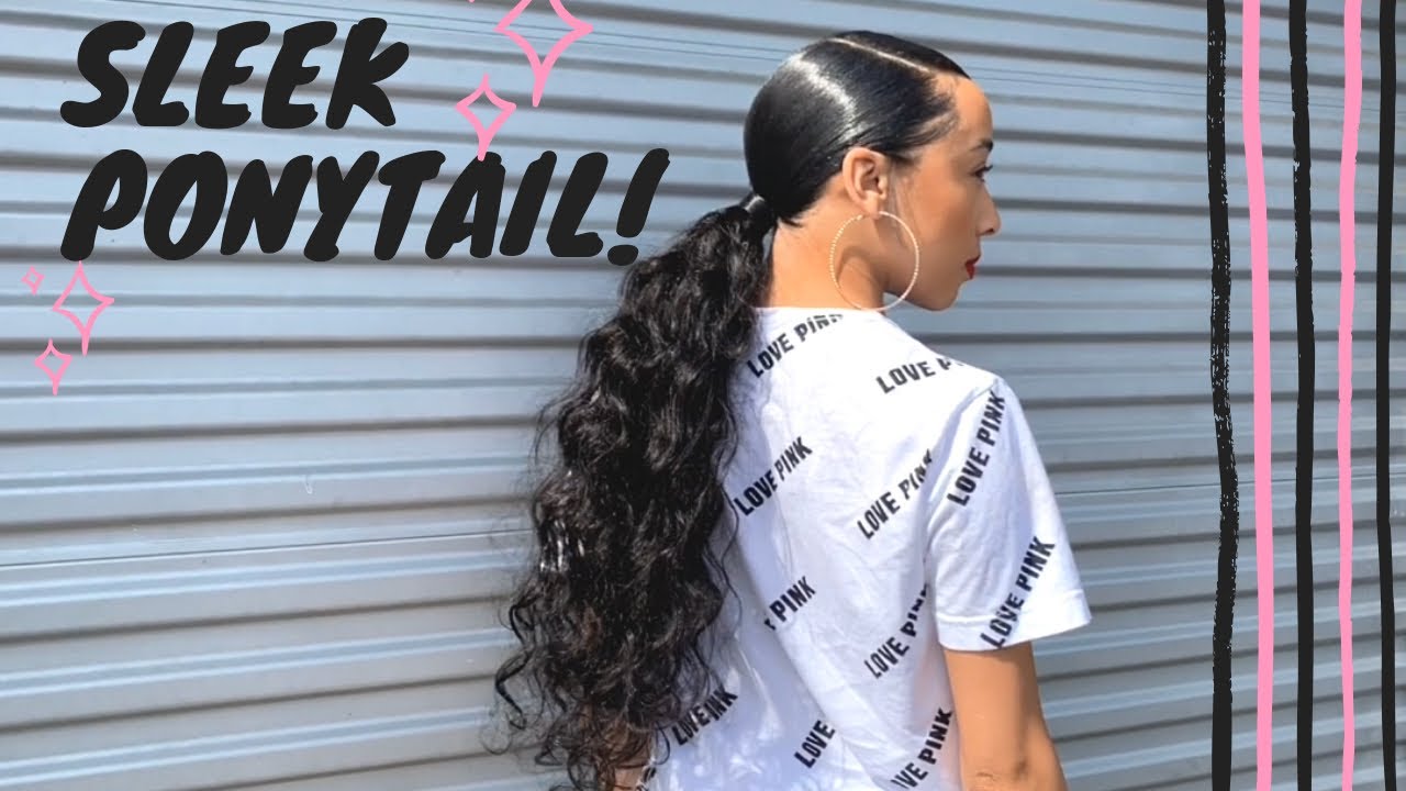 EXTENDED SLEEK PONYTAIL!!