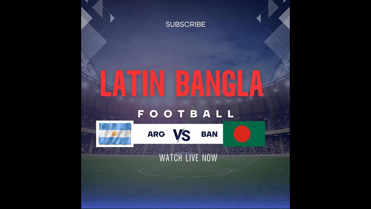 🔴 LIVE – Bangladesh vs Argentina | Latin Bangla Super Cup 2025 | eFootball Game Simulation
