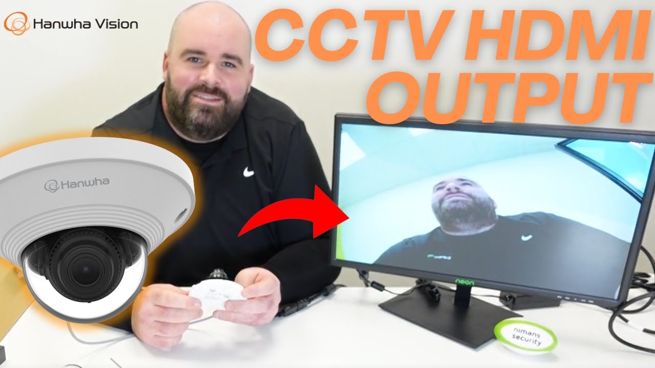 Hanwha QND-8011 HDMI Setup: Easy Public View & Security Monitoring