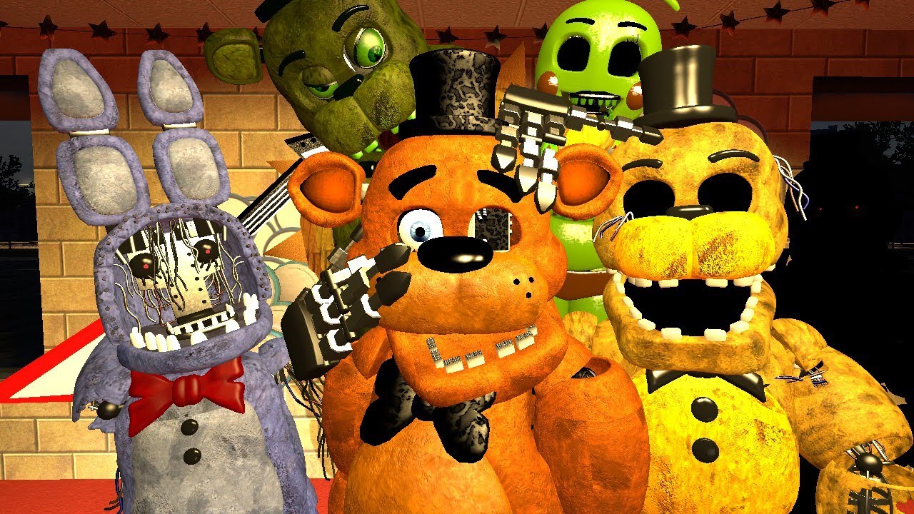 [GMOD FNAF] Freddy and Friends in a Zombie Apocalypse Part 3! (Chicas rotten pizza part 4)