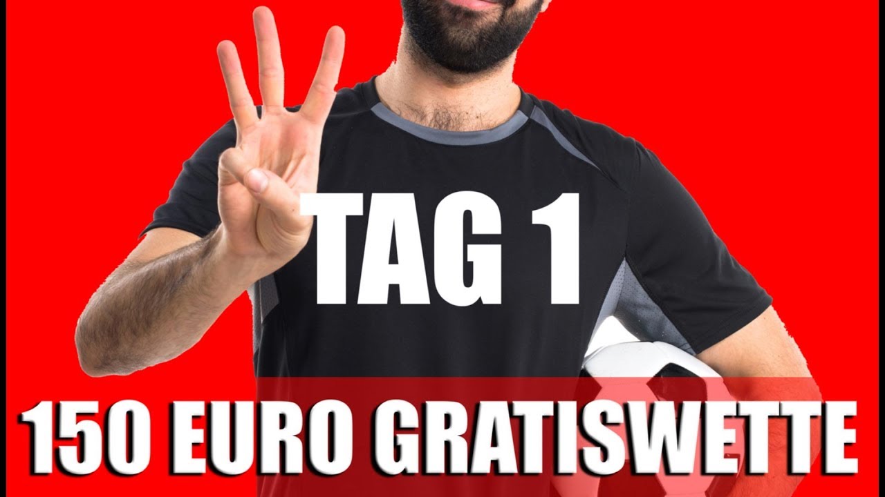 Neue Woche - neues Gl&uuml;ck auf der Jagd nach der 150 Euro Gratiswette von Tipico - 3. Woche - Tag 1