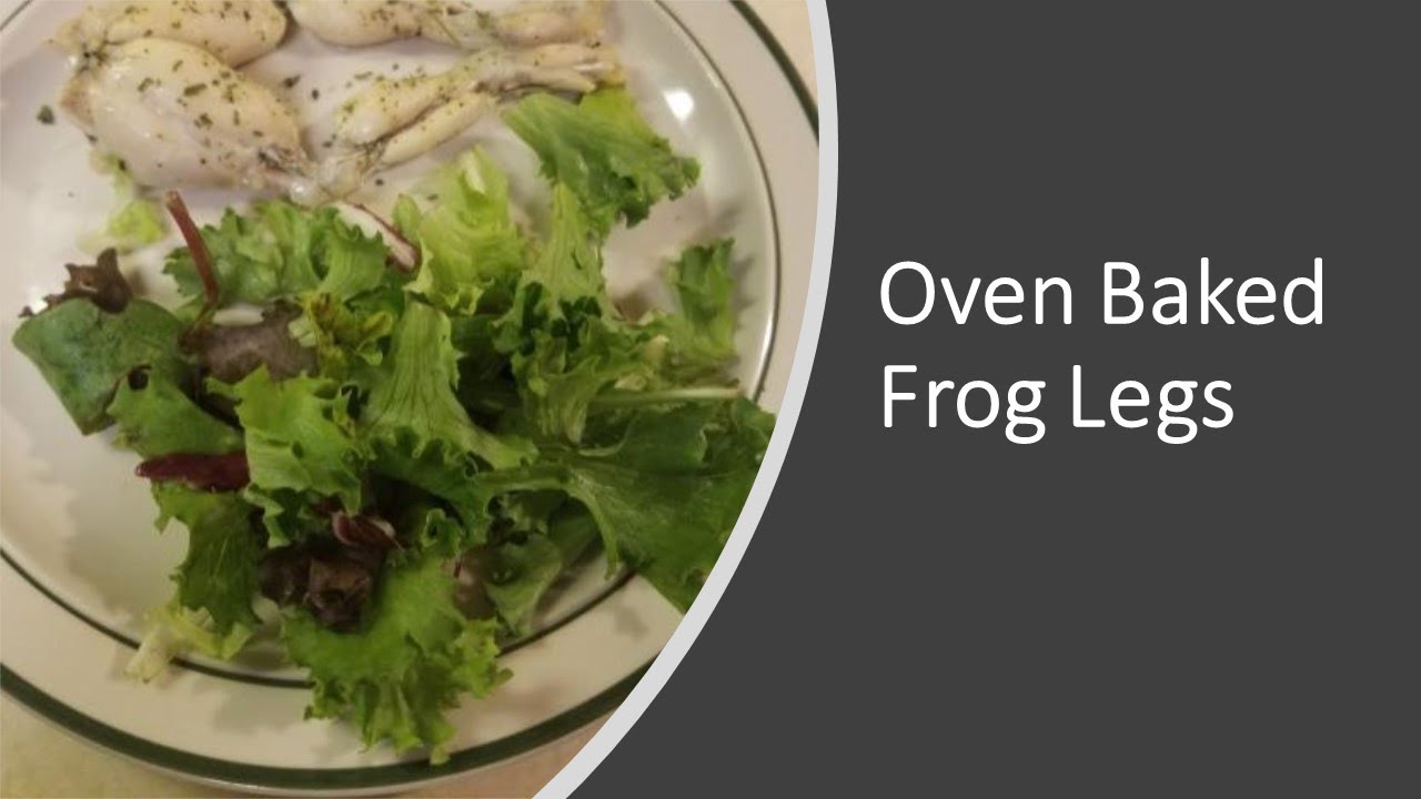 Oven Baked Frog Legs