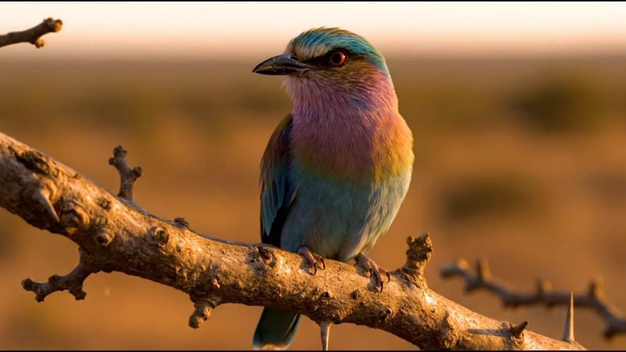 Sleep Video: Sweet Bird Lullaby in the Forest • Relaxing Music for Babies