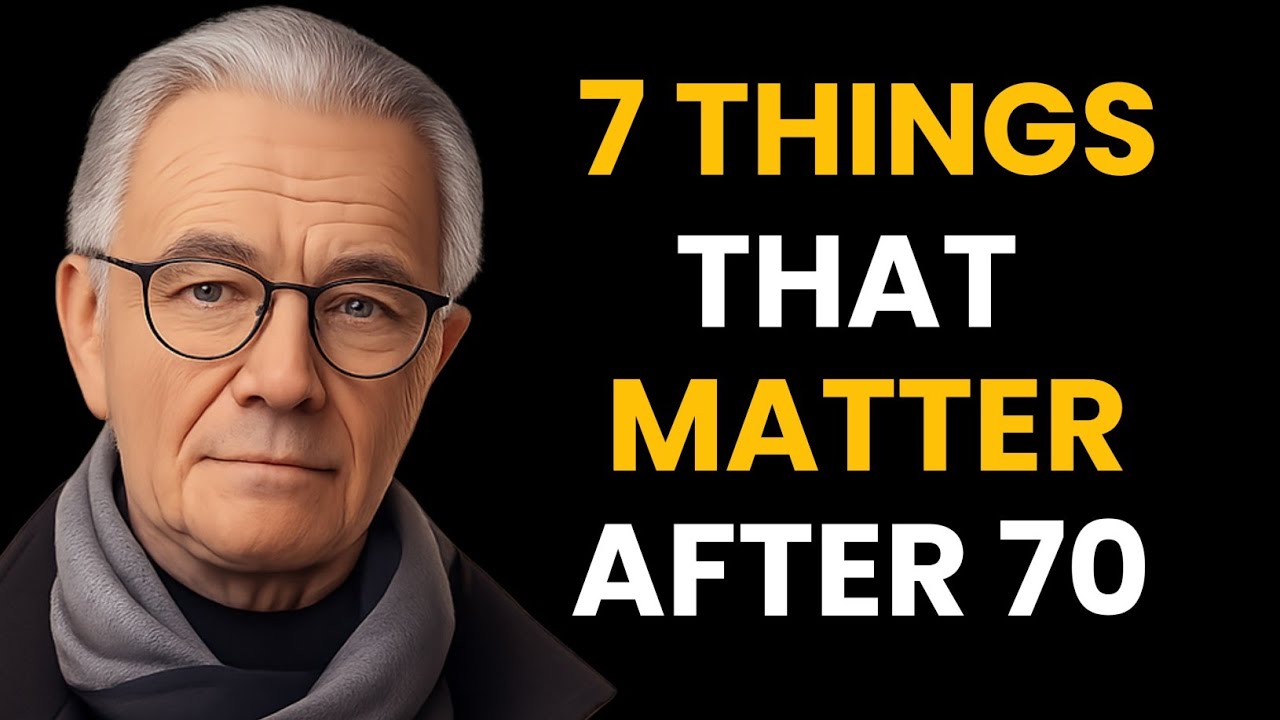 7 Life Lessons SENIORS Must Know AFTER 70