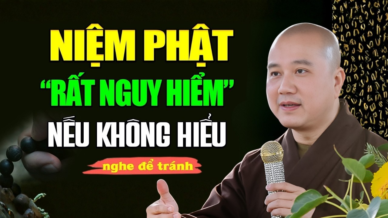 Ngồi Niệm Phật Ở Tại Nhà Rất Nguy Hiểm Nếu Không Hiểu Điều Này... | Thầy Thích Pháp Hòa