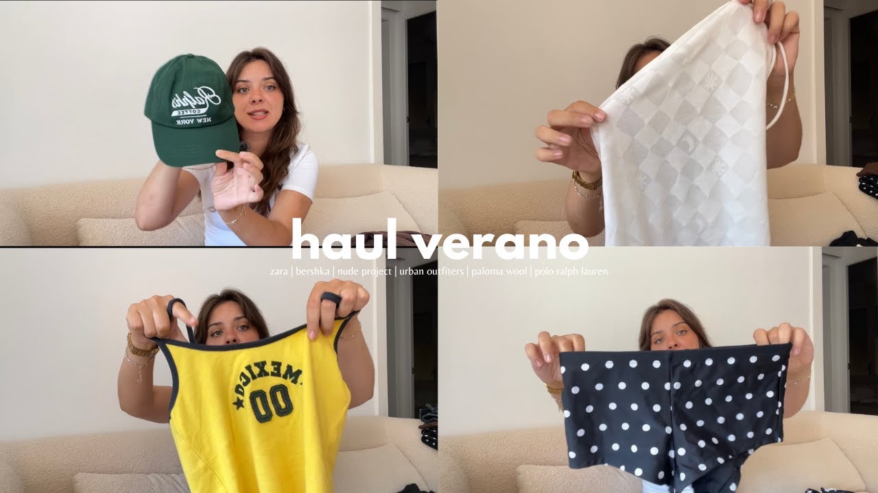🌞🌻 haul verano | muchas marquitasss #haul #haulvideo #zara #zarahaul #summerhaul