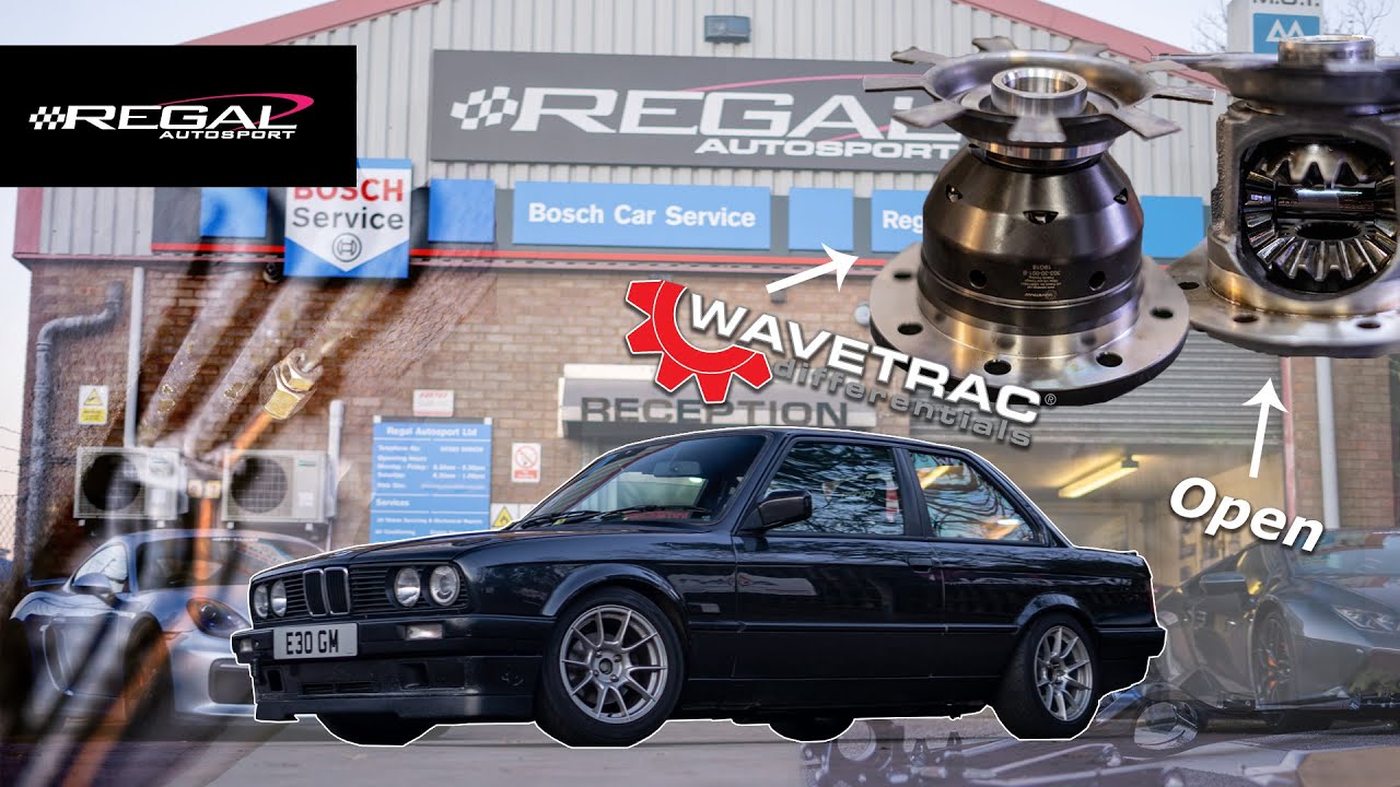 BMW E30 318i Wavetrac LSD, Powerflex Bushes & Rear Disc Conversion