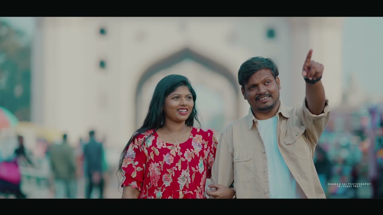 VAMSI & RAGINI || PREWEDDING SONG || CINEMATIC VIDEO || DHAGAD SAI PHOTOGRAPHY || 9553598371