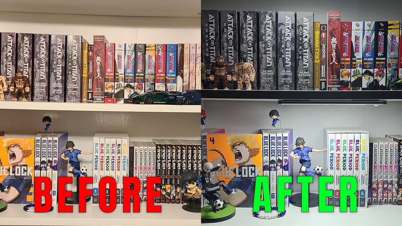 Upgrading My Manga Collection With Lights