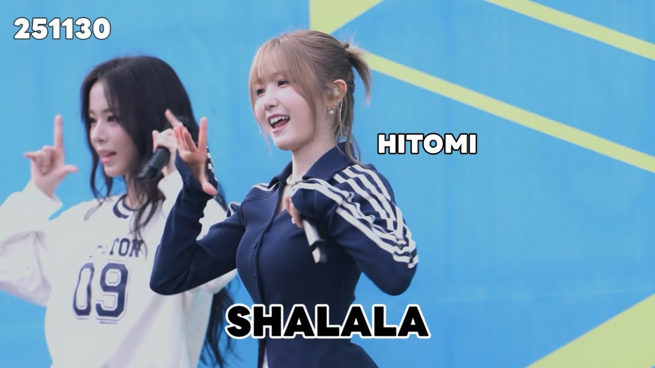 SHALALA - SAYMYNAME [HITOMI히토미] 개인직캠 251130