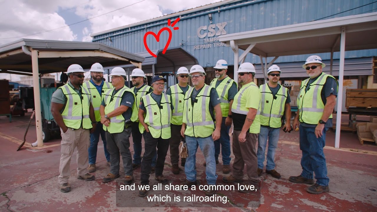 Why We Love Railroading: #CSXProud Employees Share Their Valentine to the Rails 💙