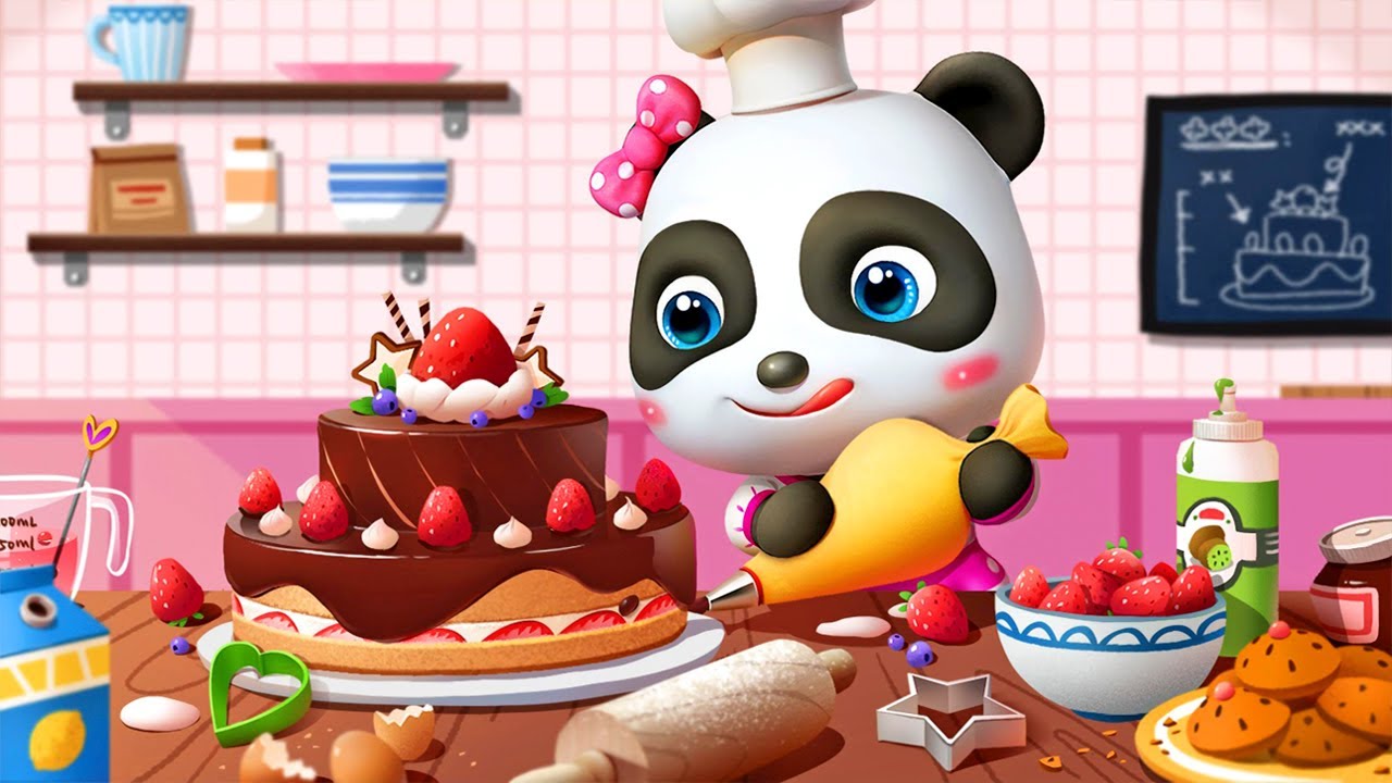 El mundo del Bebé Panda - Granja de Frutas - Juegos Para Niños