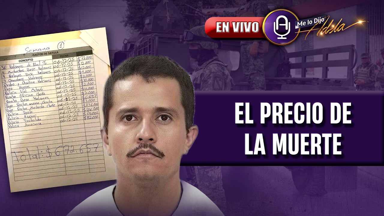 NÓMINA MORTAL: Esto pagaba El Mencho a sus halcones | Prog. 27/02 MLDA