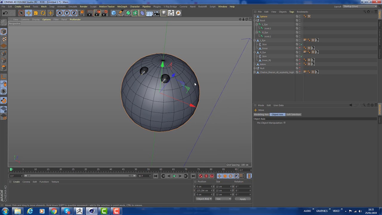 Eye rig C4D