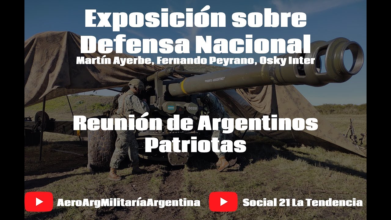 Exposición sobre Defensa Nacional junto a la Comunidad de AeroArg