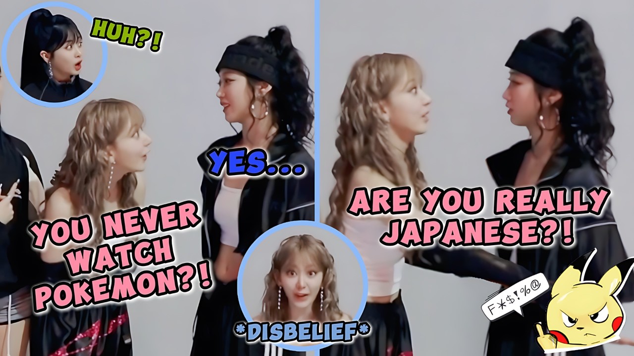 SAKURA was SHOCKED when KAZUHA revealed she had no clue what POKEMON was! 😱🦢💮
