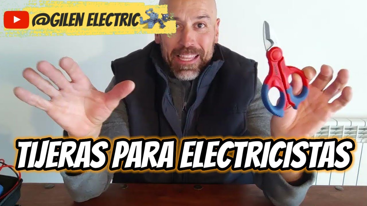 Las mejores tijeras y alicates de corte para electricista, en mi humilde opinión. Knipex