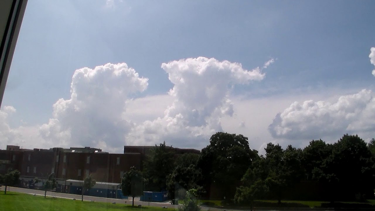Tuesday, August 14th, 2018 Thunderstorm (Time Lapse)
