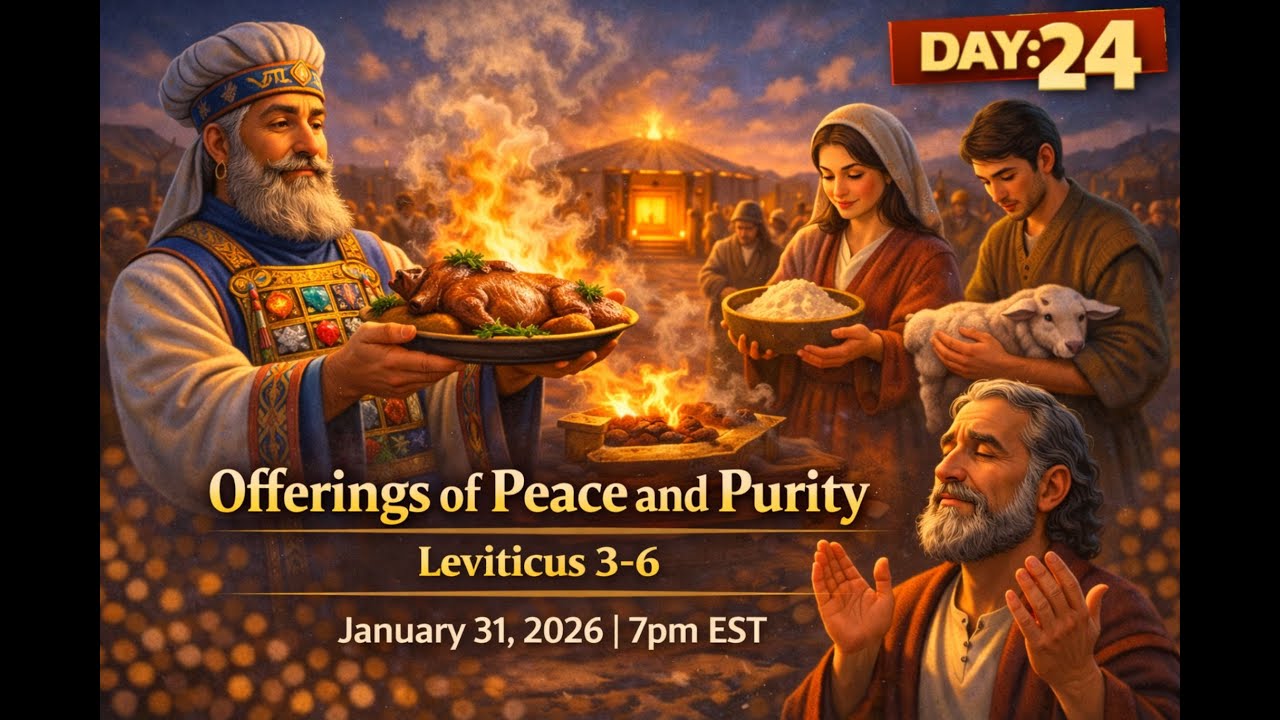 Approaching a Holy God: Peace, Sin, and Restoration | Leviticus 3–6