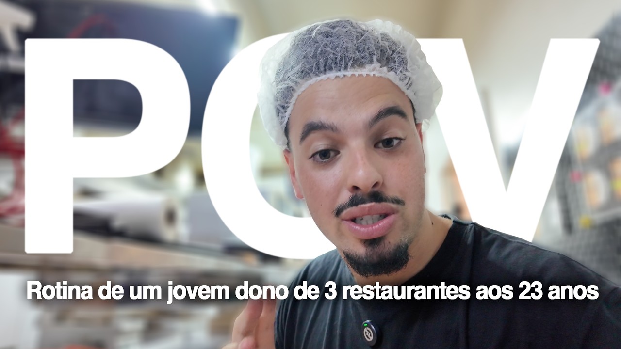 POV: 23 anos e dono de 3 restaurantes