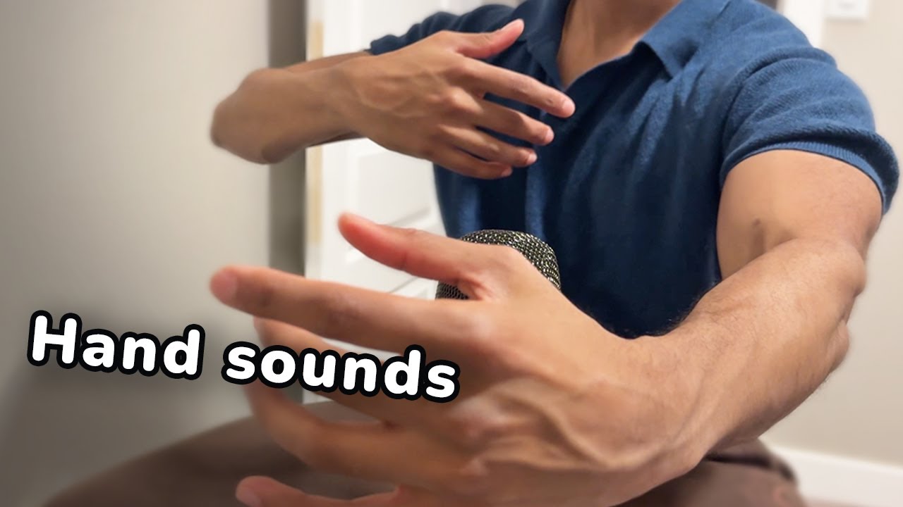 ASMR Hand sounds fast and aggressive
