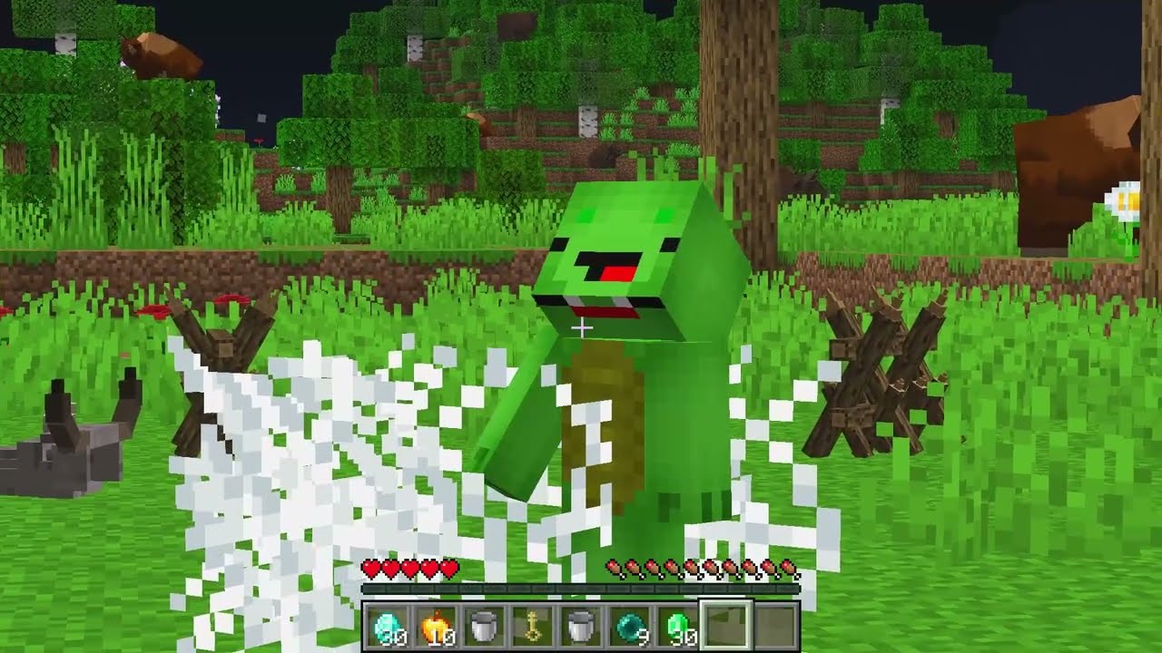 Mikey POOR vs JJ RICH Were Adopted By Mobs in Minecraft (Maizen)